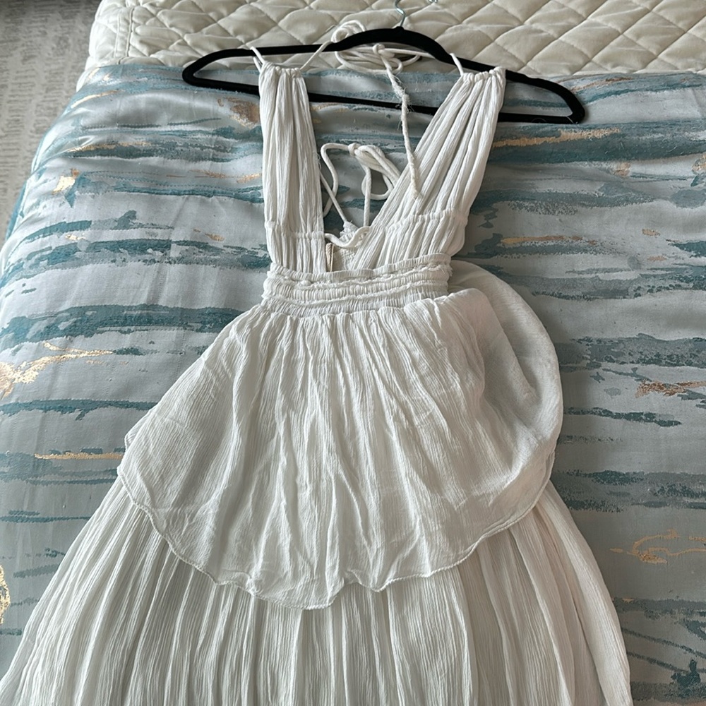 White Maxi Free People Dress